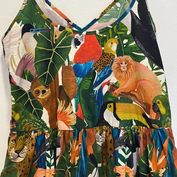 FARM Rio 100% cotton midi dress - Picture 7 of 11